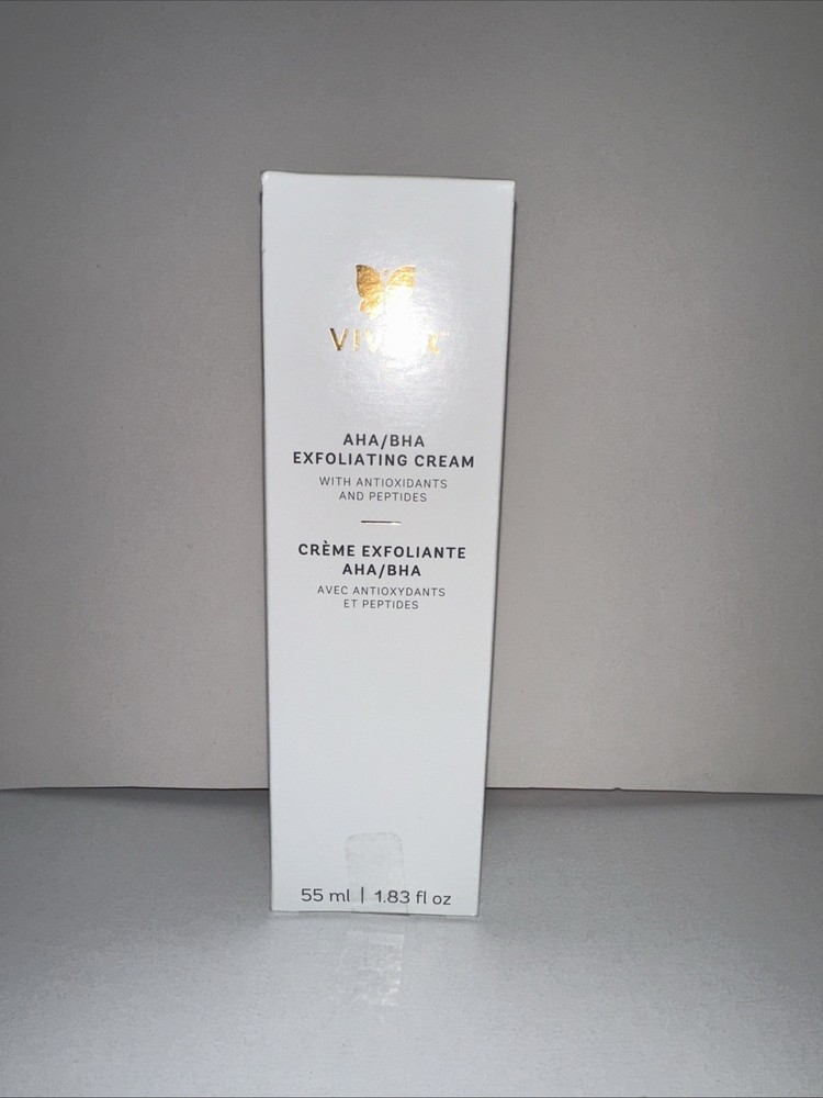 Vivier Skin Cream, AHA/BHA Exfoliating, 1.83 Ounce, New