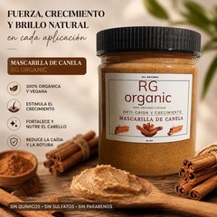 RG organic Cinnamon Hair Mask 16 oz Vegan All Natural Hair Growth Anti-Hair Loss