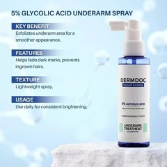 DermDoc Brighten Up Combo – Spray 100ml + Acid Night Cream 50g