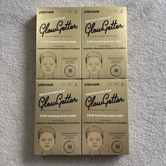 (4) Popmask London GlowGetter Self Warming Steam Face Masks (12 Masks)