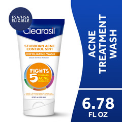 Clearasil Stubborn Acne Control 5in1 6.76 Fl Oz (Pack of 1), White