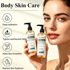 2X 100ml Collagen Firming Lifting Body Oil Skin Tightening Hydrating Massage Oil