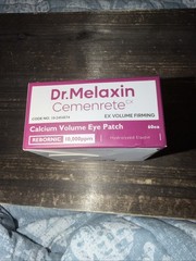 Dr.Melaxin CEMENRETE Calcium Collagen Firming Under-Eye Patches 60ea 72g