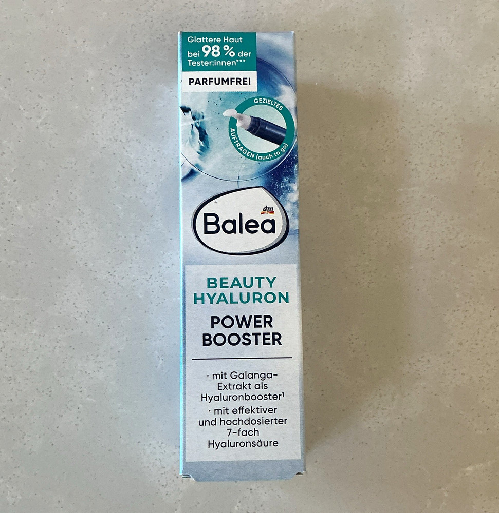 Balea Beauty Hyaluron Power Booster Anti-Wrinkle Perfume-Free Hyaluronic