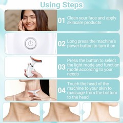 Oriflame Neck and Face Massager, Roller, Sculpting Skin Care White