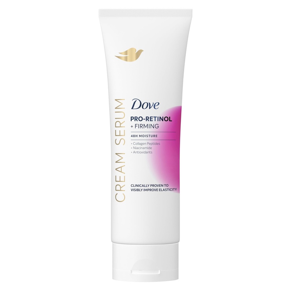 Dove Cream Serum Pro-Retinol + Firming for 8 Ounce (Pack of 1), White