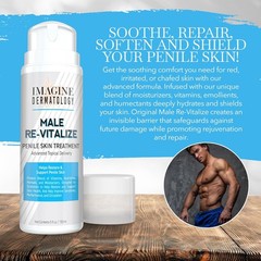 Male Re-Vitalize Original Penile Health Cream for Men – Relieve, Restore and Sup