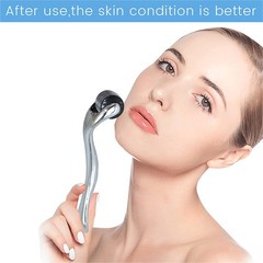 Derma Skin Roller 540 Titanium Micro Needle Skin Roller Cellulite Hair Growth