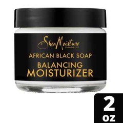 Shea Moisture 2 oz African Black Soap Balancing Moisturizer Blemish-Prone Skin