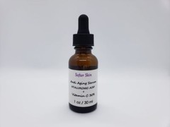 Pure Vitamin C 30% Hyaluronic Acid Serum For Face BEST Anti Aging In 7 Sizes