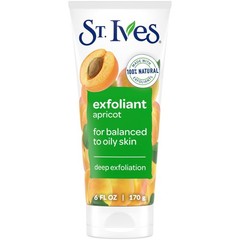 St. Ives Fresh Skin Apricot Face Scrub, Deep 6 Ounce (Pack of 1), No Color