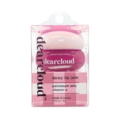[dearcloud] Dewy Lip Jam, Hydrating Balm & Gloss, Vitamin E, K-Beauty for Teen