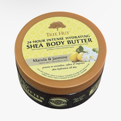 Tree Hut 24-Hour Intense Hydrating Shea Body Butter Marula & Jasmine 7 oz