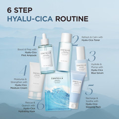 Hyalu-Cica Moisture Cream, Face Moisturizer with Hyaluronic Acid, Centella Cream