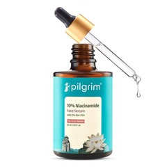 Pilgrim 10% Niacinamide Face Serum 30ml Rice Water Dark Spots Pores Oil