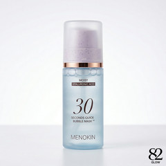 Menokin 30s Quick Bubble Mask No Wash Serum Glowing Skin K-Beauty