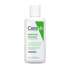 CeraVe Hydrating Cleanser 88ml / 2.98 fl oz Normal to Dry Skin