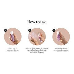 Hand Sanitizer + Serum™ Spray | Hydrating K-Beauty Formula with Centella, Vitami