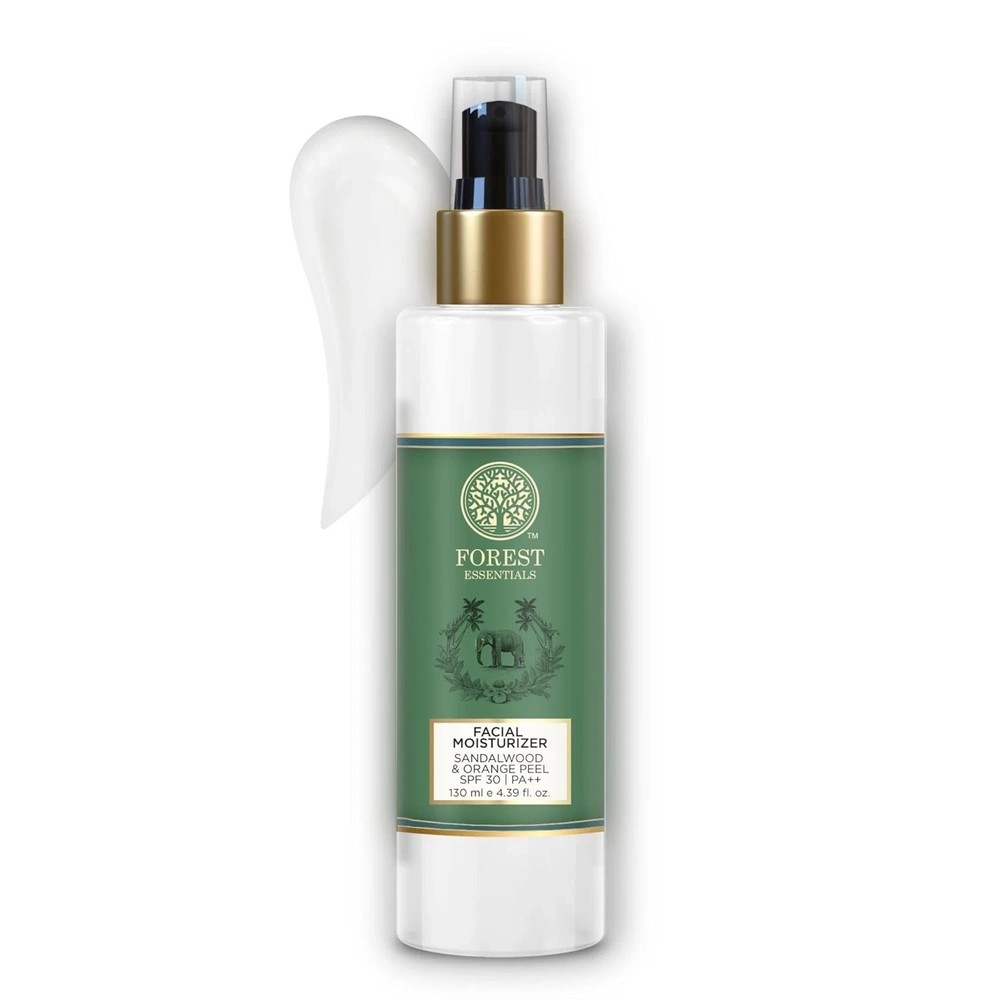 Forest Essentials Facial Moisturiser With Sandalwood & Orange Peel 130ml g383