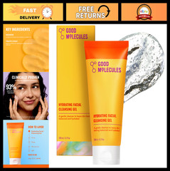 Hydrating Facial Cleansing Gel – Face Wash with Rosewater & Pineapple Extracts,
