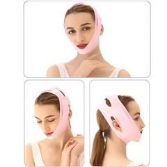 Silicone V Face Slimming MaskJaw & Chee Double Chin Reducer Band for Men & Women