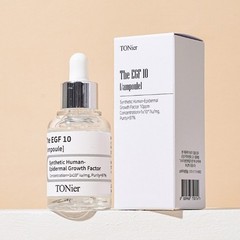 TONIER The EGF 10ppm Ampoule 10ml Collagen Regeneration Activating K-Cosmetics