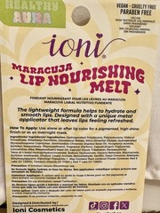 🎀IONI🎀NEW Lemon Peptide, Maracuja Melt, & 2 Butter Balms ( Berry & Taupe) 4pcs