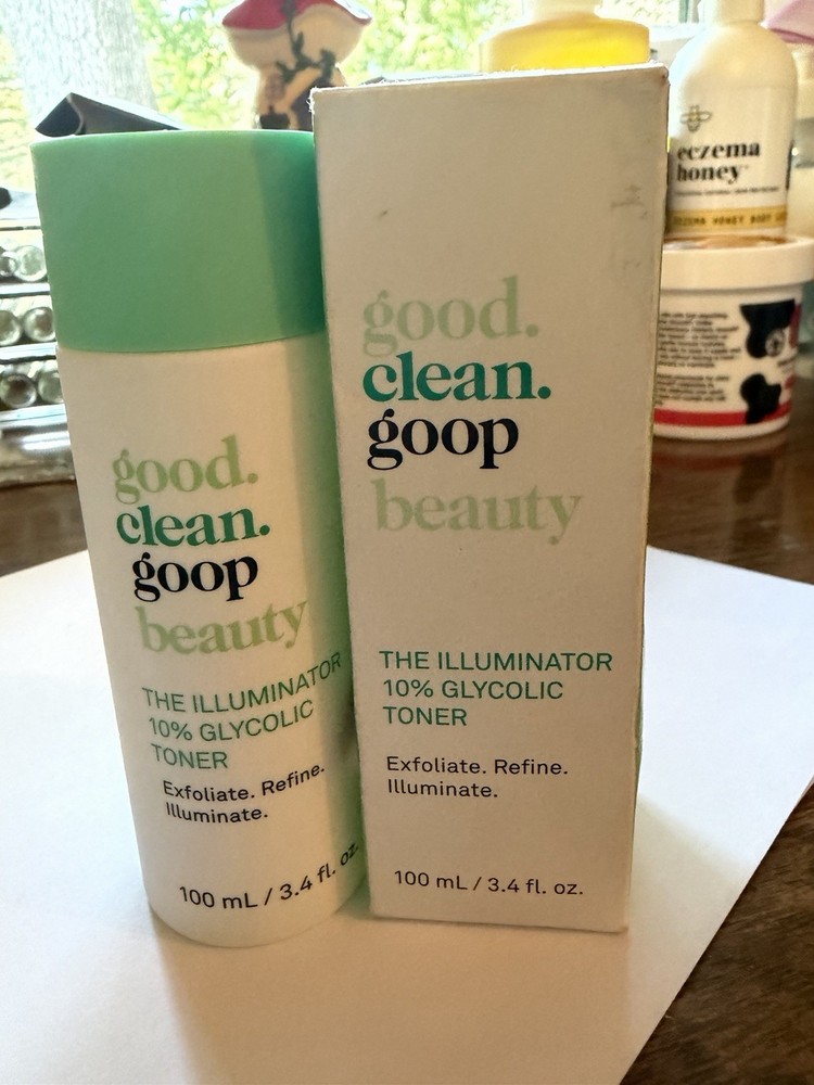 goop good.clean.goop beauty Illuminator 10% Glycolic Toner 3.4 fl oz