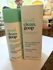 goop good.clean.goop beauty Illuminator 10% Glycolic Toner 3.4 fl oz