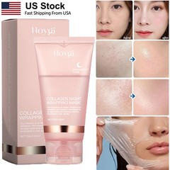 75ml Collagen Night Wrapping Mask Hydrating Sleeping Peel Off Mask Face Care