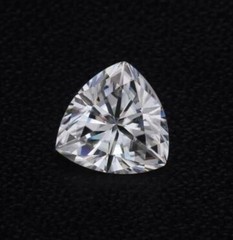 1Ct Trillion Cut Certified Lab Grown Diamond D Color VVS1 Clarity Loose Gemstone
