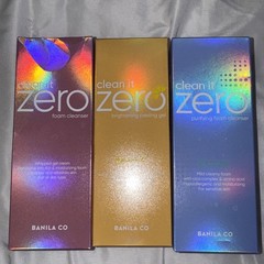 Banila Co Clean it Zero Foam & Purifying Foam Cleansers And Peeling Gel
