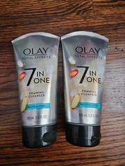 2 – Olay Total Effects Face Wash, 7 in 1 Foaming Cleanser Revitalizing 5.0 fl oz