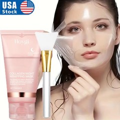 75ml Collagen Night Wrapping Mask Hydrating Sleeping Peel Off Mask Face Care
