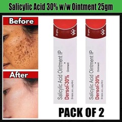 Salicylic Acid 30% w/w Ointment 25gm – PACK OF 2