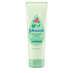 Johnson&rsquo;s Skin Nourish Creamy Oil + Aloe Scent & Vitamin E, 8 fl. oz