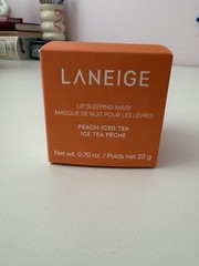 LANEIGE Lip Sleeping Mask Peach Iced Tea Scent 0.70 oz / 20 g