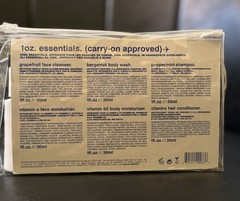 MALIN+GOETZ 6-Piece Travel Essentials Set New in Zip Pouch. Free Shipping