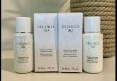 DECORTÉ AQ Brightening Emulsion & Lotion Duo —Travel Size 50ml (Each)