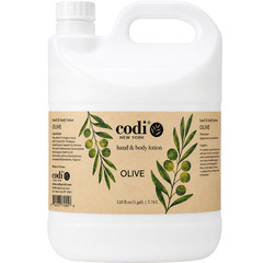 Codi Olive Hand & Body Lotion 1 Gallon 128 fl oz Professional Moisturizer