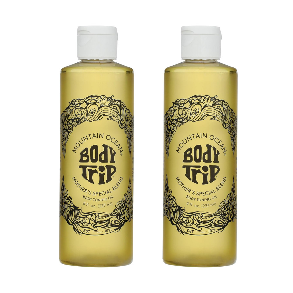 (Pack of 2) Mountain Ocean Body Trip Mother&rsquo;s Special Blend Skin Toning Oil, 8oz