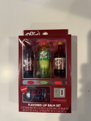 Dr. Pepper 7up A&W Flavored Lip Balm Original Packaging