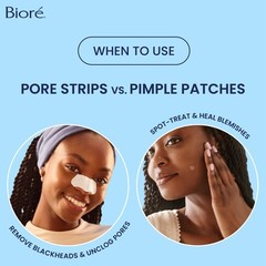 Biore Deep Cleansing Pore Strips 14 Count Blackhead Remover for Nose Oily Skin