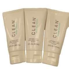 Clean – Warm Cotton – Soft Body Lotion 2 fl oz 3 PACK