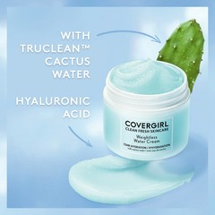 Covergirl Clean Fresh Skincare Weightless Water Cream 2.0 fl oz LOT OF 2