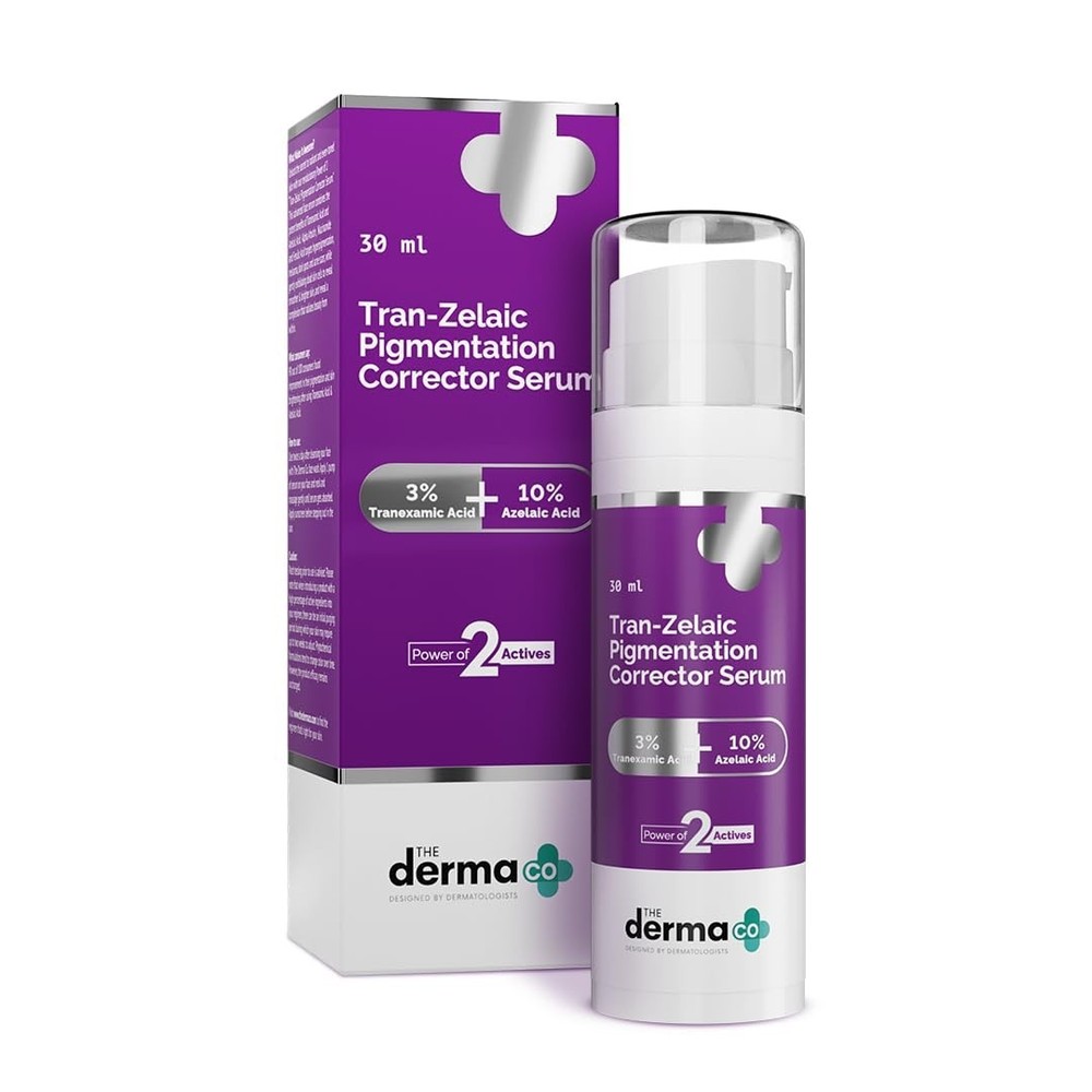The Derma Co. Tran-Zelaic Pigmentation Corrector Serum Tranexamic Acid 30 ml F/S