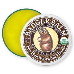 Badger For Hardworking Hands Balm Tin, 0.75 oz