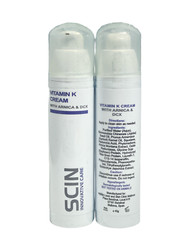 SCIN Innovative Care Vitamin K Cream With Arnica & DCX 45g New; LOT OF 2