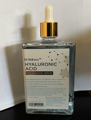 Dr.Wellness Hydrating Hyaluronic Acid Facial Serum All Skin Types 4.7 fl oz