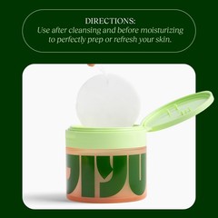 Korean Toner Pads for Dark Spots, Wrinkles & Dull Skin – Hydrating Facial Treatm